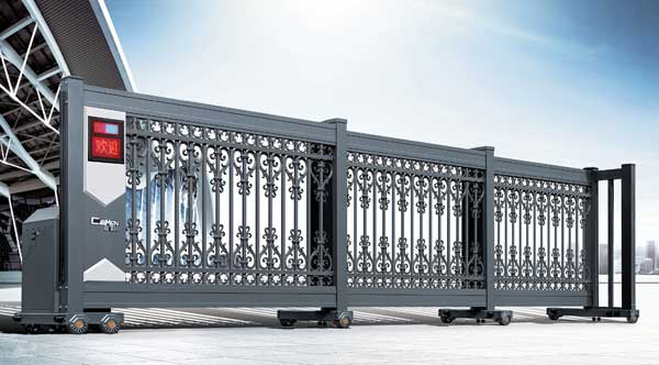 智能分段平移門