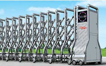 精鋼門20號(hào)電動(dòng)伸縮門