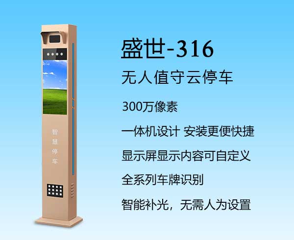 盛世-316車牌識(shí)別系統(tǒng)