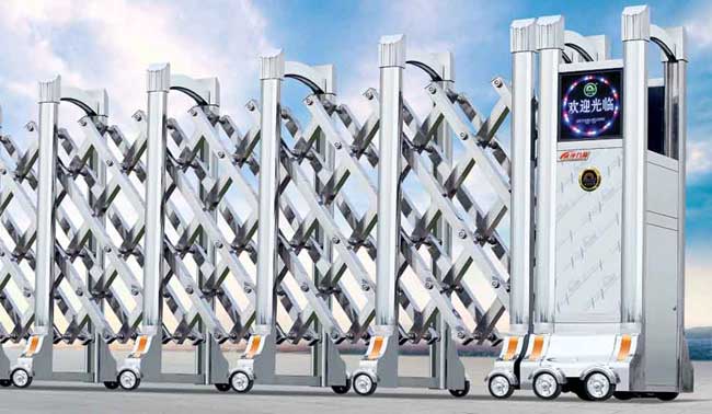 不銹鋼303B伸縮門