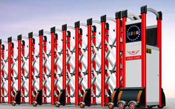 電動伸縮門 - 富麗C-001伸縮門