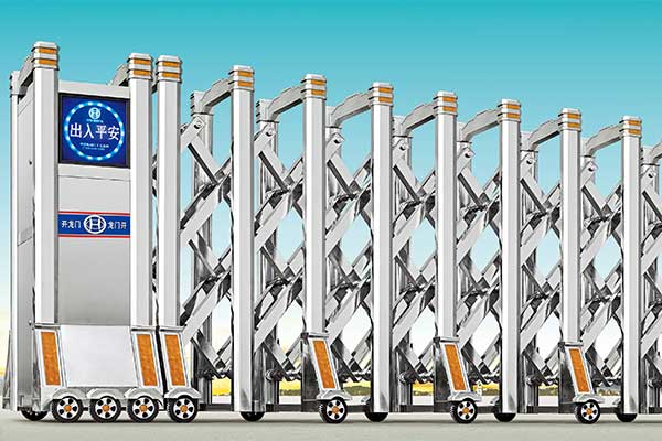 不銹鋼電動伸縮門