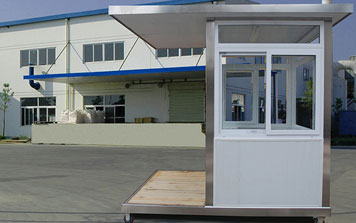 不銹鋼崗亭 - 不銹鋼雨棚方崗亭