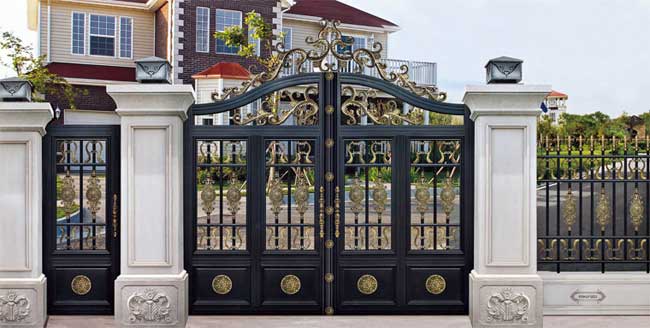 豪華別墅庭院大門-XYH-LY-2021