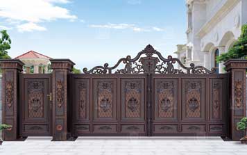 庭院別墅大門(mén) - 豪華別墅庭院大門(mén)DM·22002