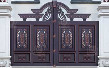 庭院別墅大門 - 豪華別墅庭院大門DM·22005