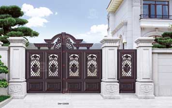 庭院別墅大門 - 豪華別墅庭院大門DM·22009