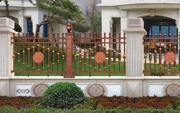 圍墻護(hù)欄 - 豪華別墅庭院護(hù)欄-XYH-LY-5001