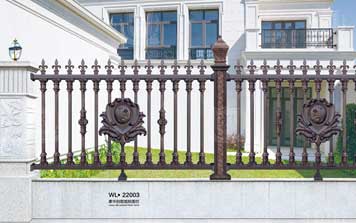 圍墻護欄 - 豪華別墅庭院圍欄WL·22003