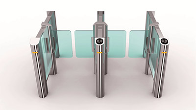 金建星人行通道閘JX-T032A工地圓柱擺閘