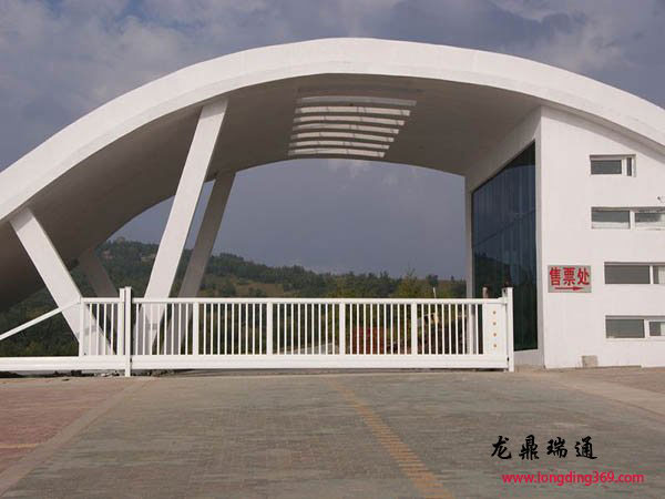 無軌懸浮門簡約款白色