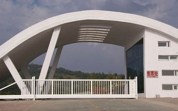 懸浮平移門 - 無軌懸浮門簡約款白色