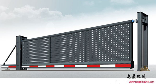 無軌懸浮門網(wǎng)板沖孔LD-159黑色