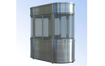 不銹鋼保安崗亭