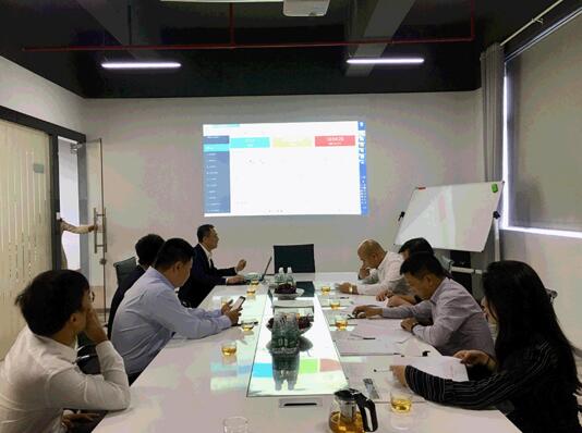 四川中恒文化旅游公司蒞臨廣州科馬電子有限公司考察指導(dǎo)