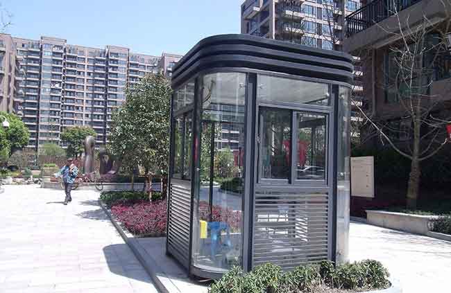 不銹鋼雙向收費亭