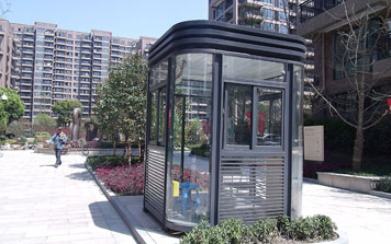不銹鋼崗?fù)?- 不銹鋼雙向收費亭