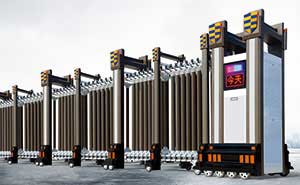 鋁合金伸縮門 - 龍韻393A（古銅金）