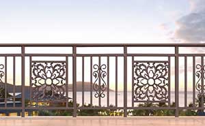 鋁藝護欄 - 護欄FGL-H6002