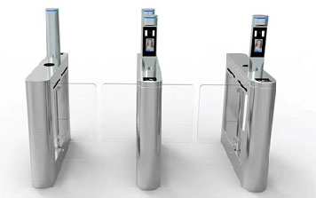 人臉識別人行擺閘