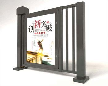 直流無刷廣告門