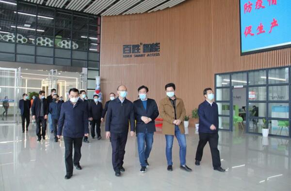 省委常委、副省長吳曉軍鼓勵百勝堅定發(fā)展信心