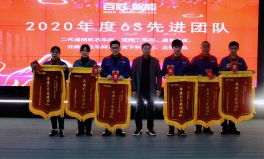 獲獎(jiǎng)團(tuán)隊(duì)：二代道閘機(jī)芯車間、道閘三車間、升降地柱車間、激光下料車間、點(diǎn)檢團(tuán)隊(duì)、退貨倉(cāng)庫(kù)