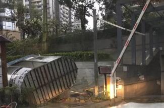 【權(quán)威檢測】8級抗風能力的重型道閘門，在道閘界已經(jīng)封神！