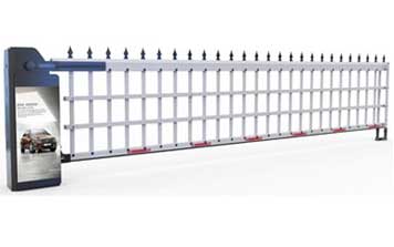 中置式道閘門（廣告款）