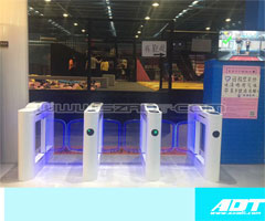 圓弧小擺閘（烤漆白）