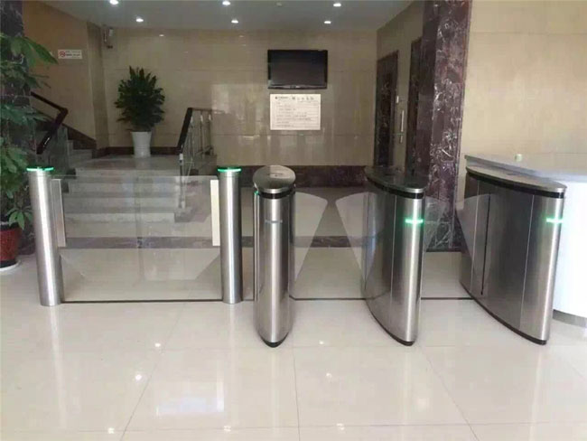 鄭州證券交易中心通道閘案例 - 中出網-智能出入口與停車充電門戶