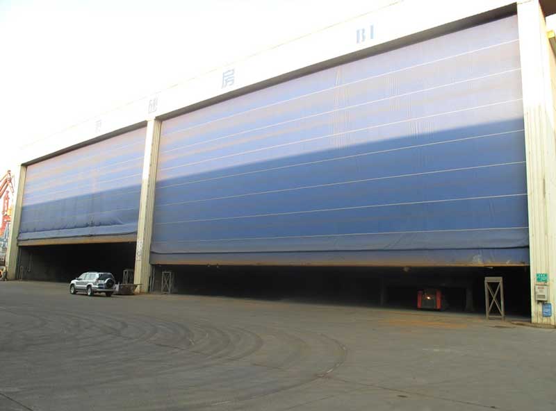 澄西船廠工業(yè)門(mén)案例 - 中出網(wǎng)-智能出入口與停車充電門(mén)戶