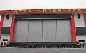 華西村舞臺(tái)大門工業(yè)門案例