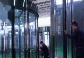 相信品牌的力量，銳澤SOTC安全旋轉(zhuǎn)門(mén)登陸央視