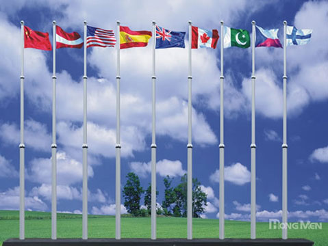 Q800-T鋁合金電動旗桿