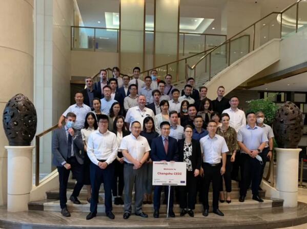 德國霍曼接待了瑞士商會代表團