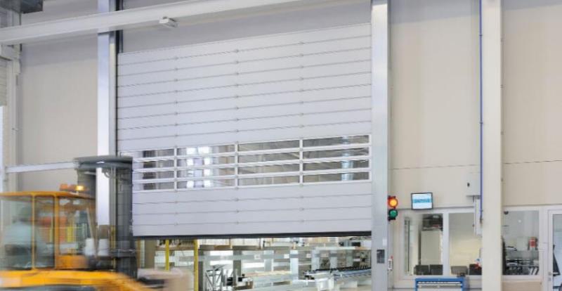 鋼質(zhì)保溫型快速門(mén)