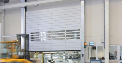 鋼質(zhì)保溫型快速門