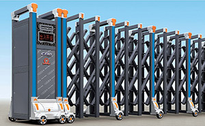 鋁合金伸縮門 - 伸縮門X6-3GR鋁合金伸縮門