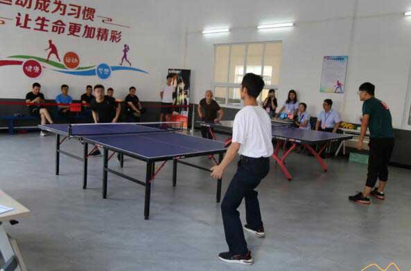江蘇國(guó)強(qiáng)第一屆員工乒乓球趣味賽拉開序幕