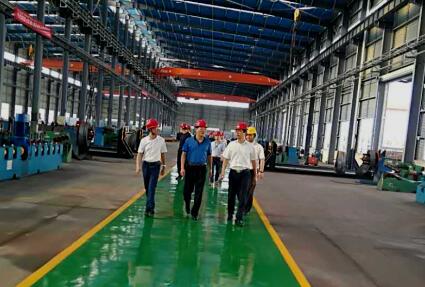 江蘇晶陽集團(tuán)吳總一行蒞臨江蘇國強(qiáng)參觀指導(dǎo)