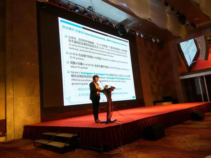 江蘇國強(qiáng)代表團(tuán)參加國際熱鍍鋅大會(huì)