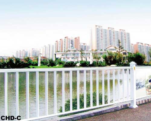 靜電噴涂鋼河道護欄