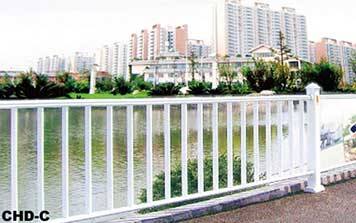 靜電噴涂鋼河道護(hù)欄