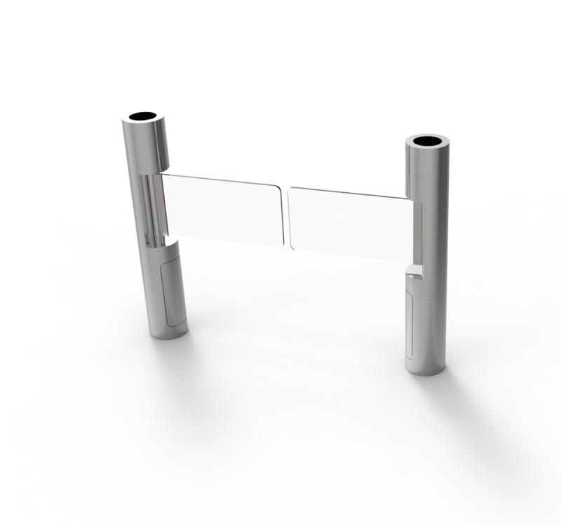 CD-T203H圓柱擺閘帶護(hù)欄