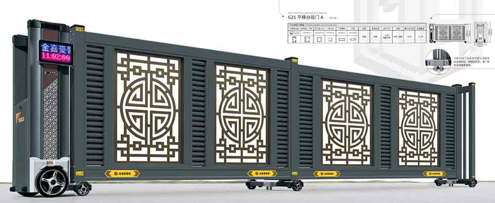G21平移分段門A