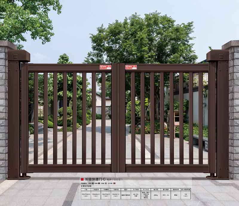智能快速門C雙開（鋁合金）