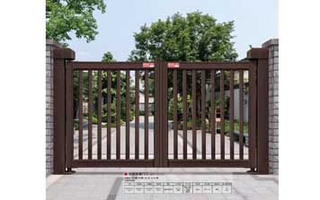 廣告小門 - 智能快速門C雙開（鋁合金）