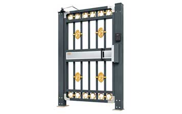 廣告小門 - 鋁合金小門D（深灰色）