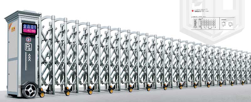 不銹鋼伸縮門-精鋼捷龍777